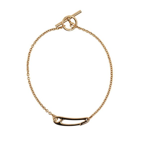 HERMES Rose Gold Charm Bracelet - Picture 1 of 4